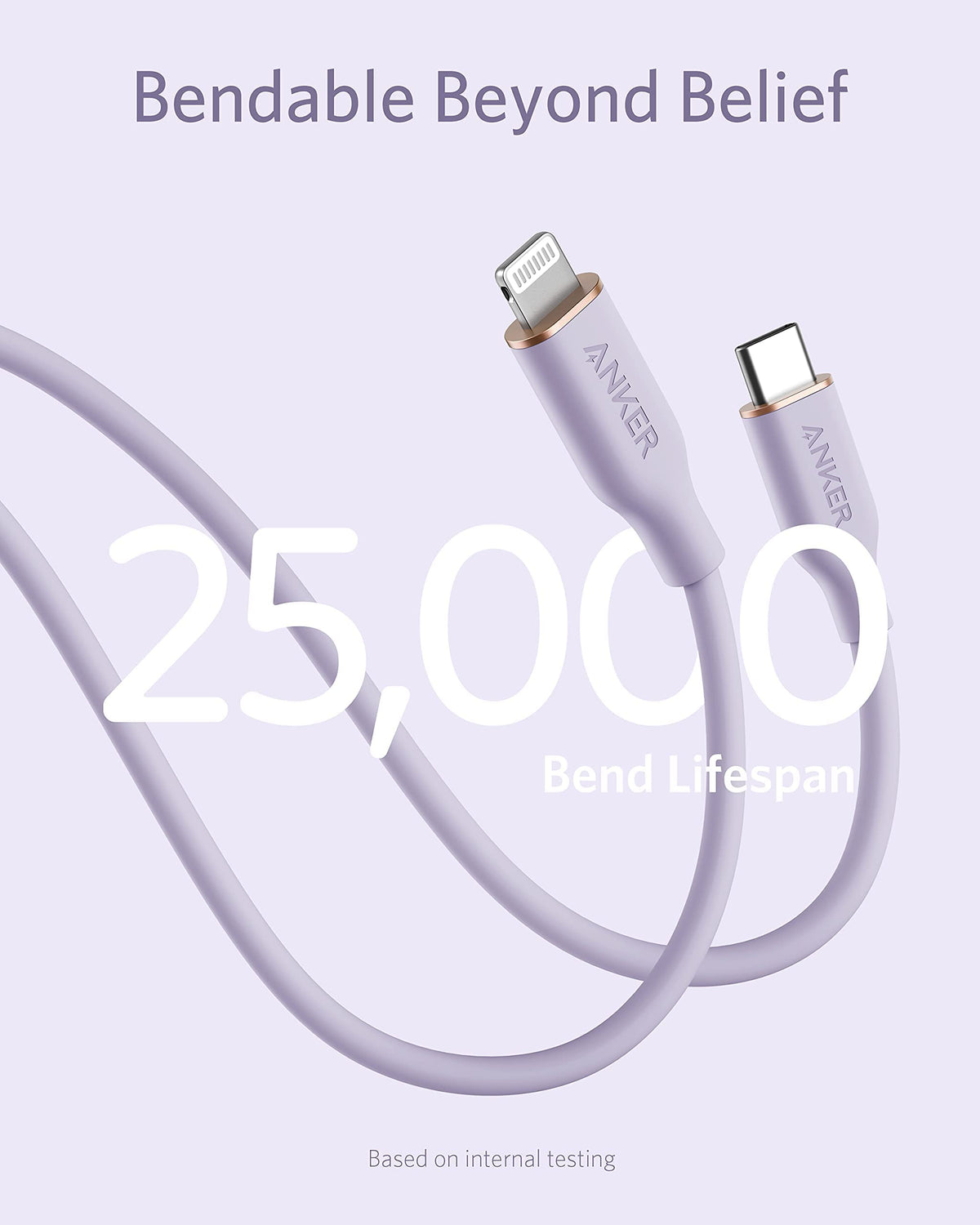 Anker USB-C to Lightning Cable (Flow, Silicone)