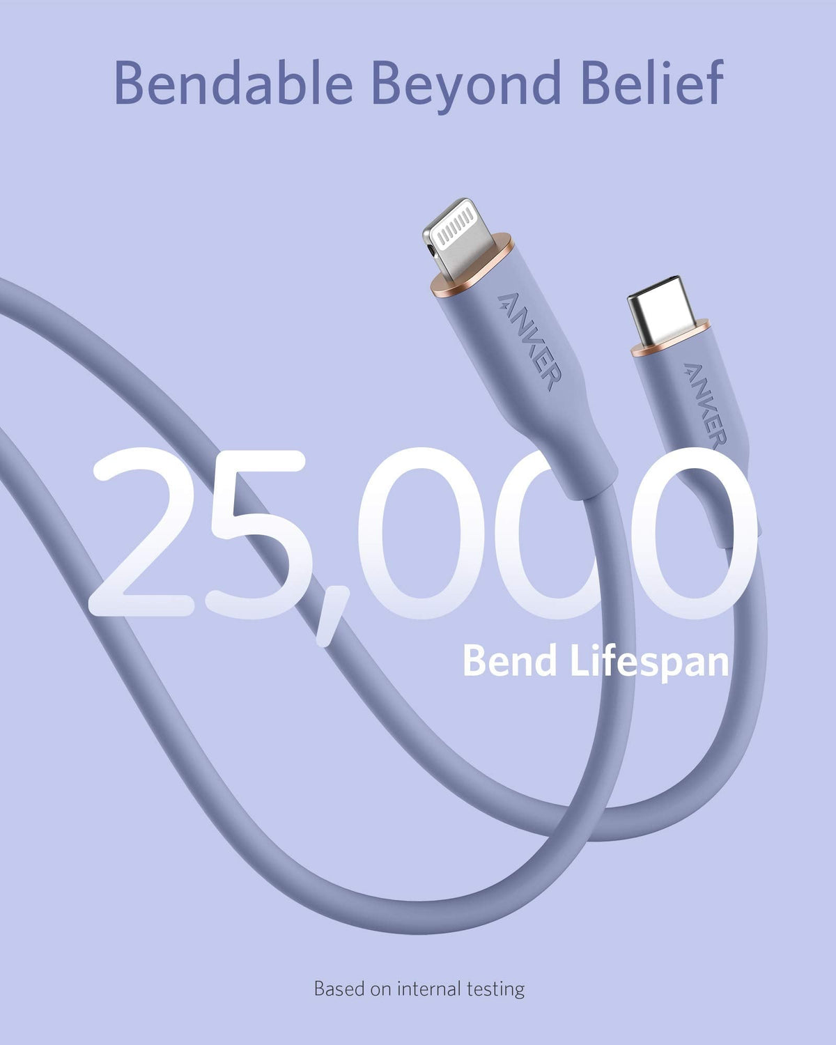 Anker USB-C to Lightning Cable (Flow, Silicone)