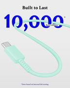 25W USB C Charger 2-Pack with 6FT Cable - PD3.0 Fast Charging