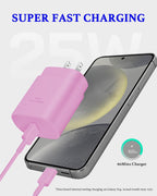 25W USB C Charger 2-Pack with 6FT Cable - PD3.0 Fast Charging