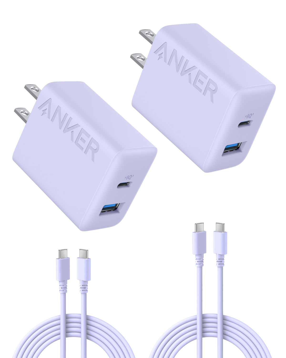 Anker Phone Charger, 20W USB C Charger Block, Type C Charger Fast Charging