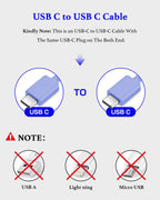 25W USB C Charger 2-Pack with 6FT Cable - PD3.0 Fast Charging
