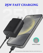 25W USB C Charger 2-Pack with 6FT Cable - PD3.0 Fast Charging
