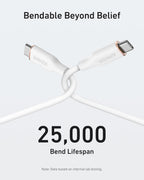 Silicone USB-C to USB-C Charging Cable