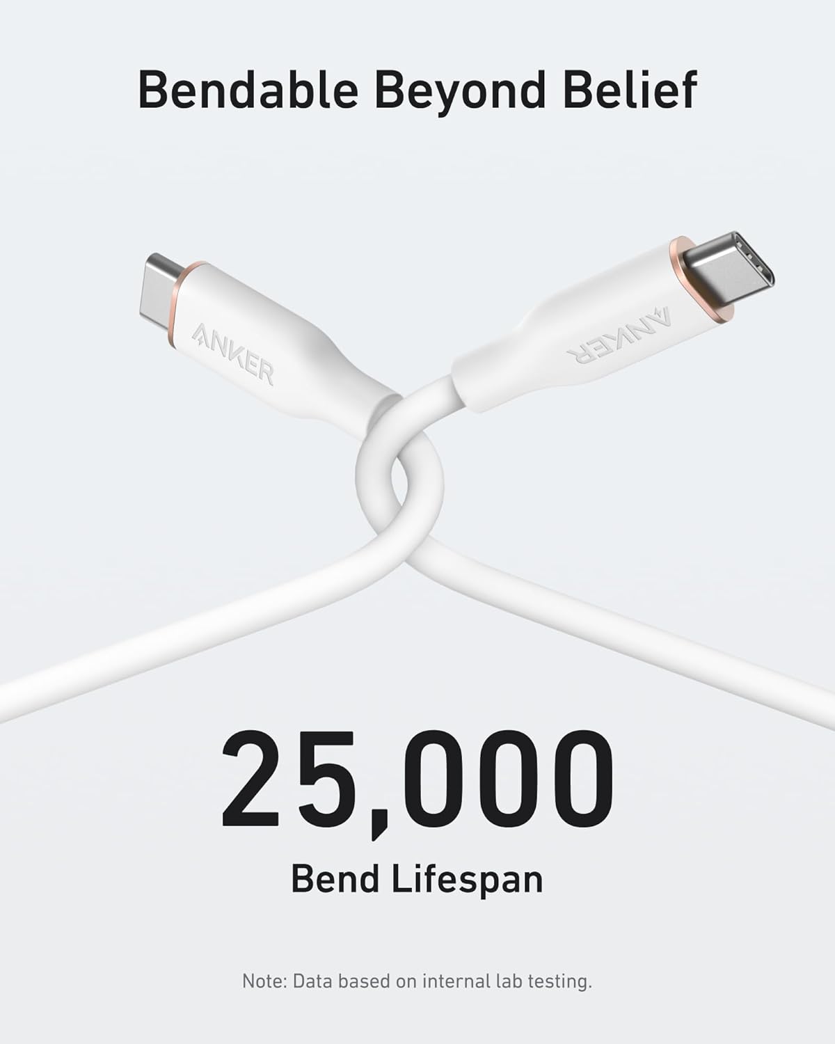 Silicone USB-C to USB-C Charging Cable