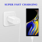 25W USB C Charger 2-Pack with 6FT Cable - PD3.0 Fast Charging