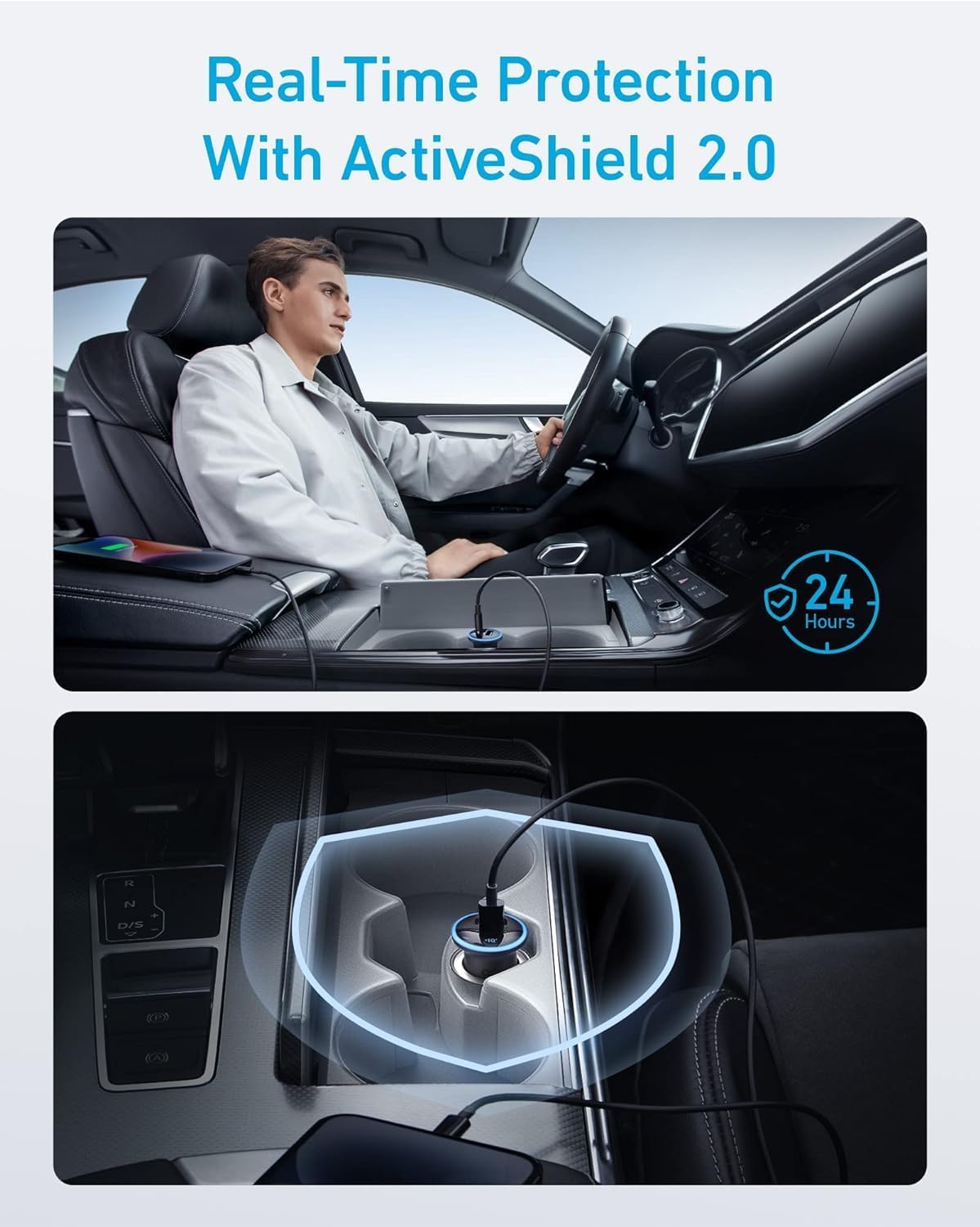 Anker 323 52.5W Car Charger