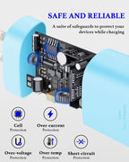 25W USB C Charger 2-Pack with 6FT Cable - PD3.0 Fast Charging