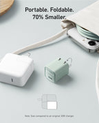 30W GaN Wall Charger — 70% Smaller, Charges iPhone, iPad & MacBook