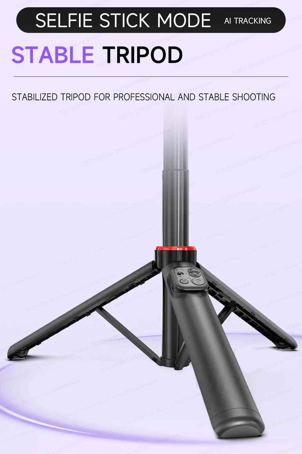 AITrack 360 Handheld Smartphone Gimbal Stabilizer