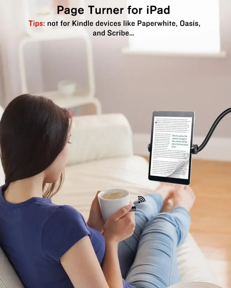 Bluetooth Remote Scrolling Ring for TikTok, Kindle & iOS