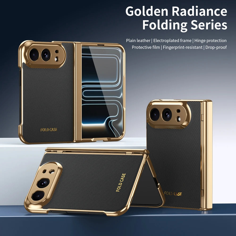VIBESWAYY LuxeGuard™ PU Leather iPhone Case