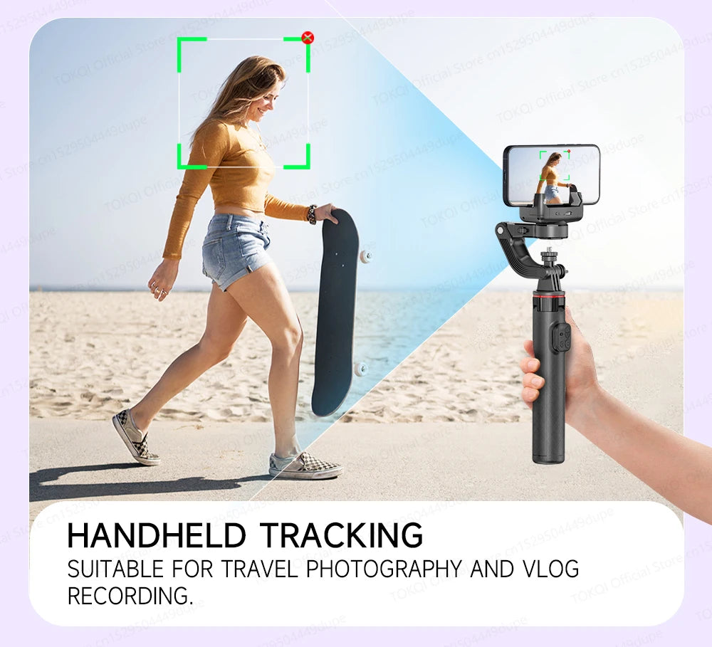 AITrack 360 Handheld Smartphone Gimbal Stabilizer