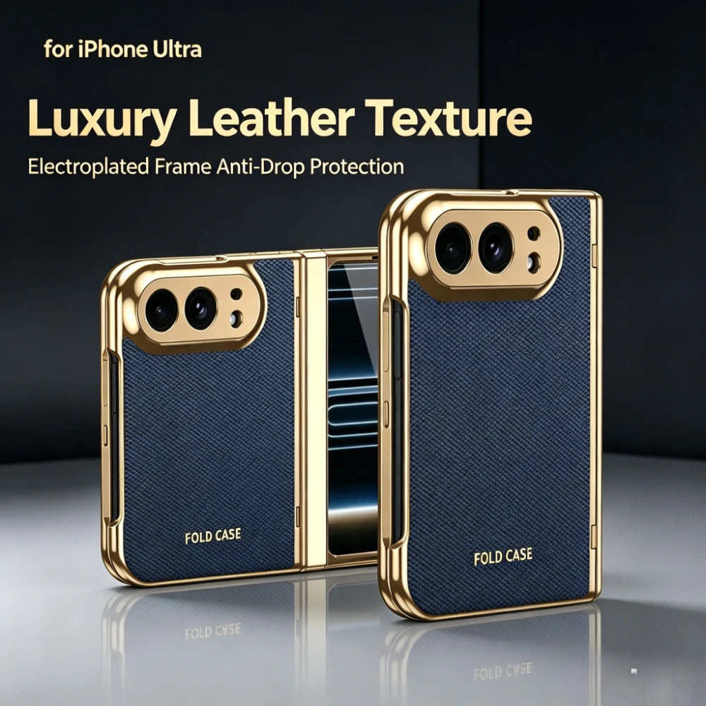 VIBESWAYY LuxeGuard™ PU Leather iPhone Case