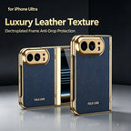 VIBESWAYY LuxeGuard™ PU Leather iPhone Case