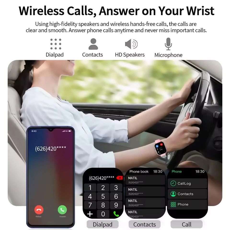 VIBESWAYY SmartFit™ HT30 Smartwatch