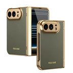 VIBESWAYY LuxeGuard™ PU Leather iPhone Case