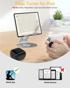 Bluetooth Remote Scrolling Ring for TikTok, Kindle & iOS