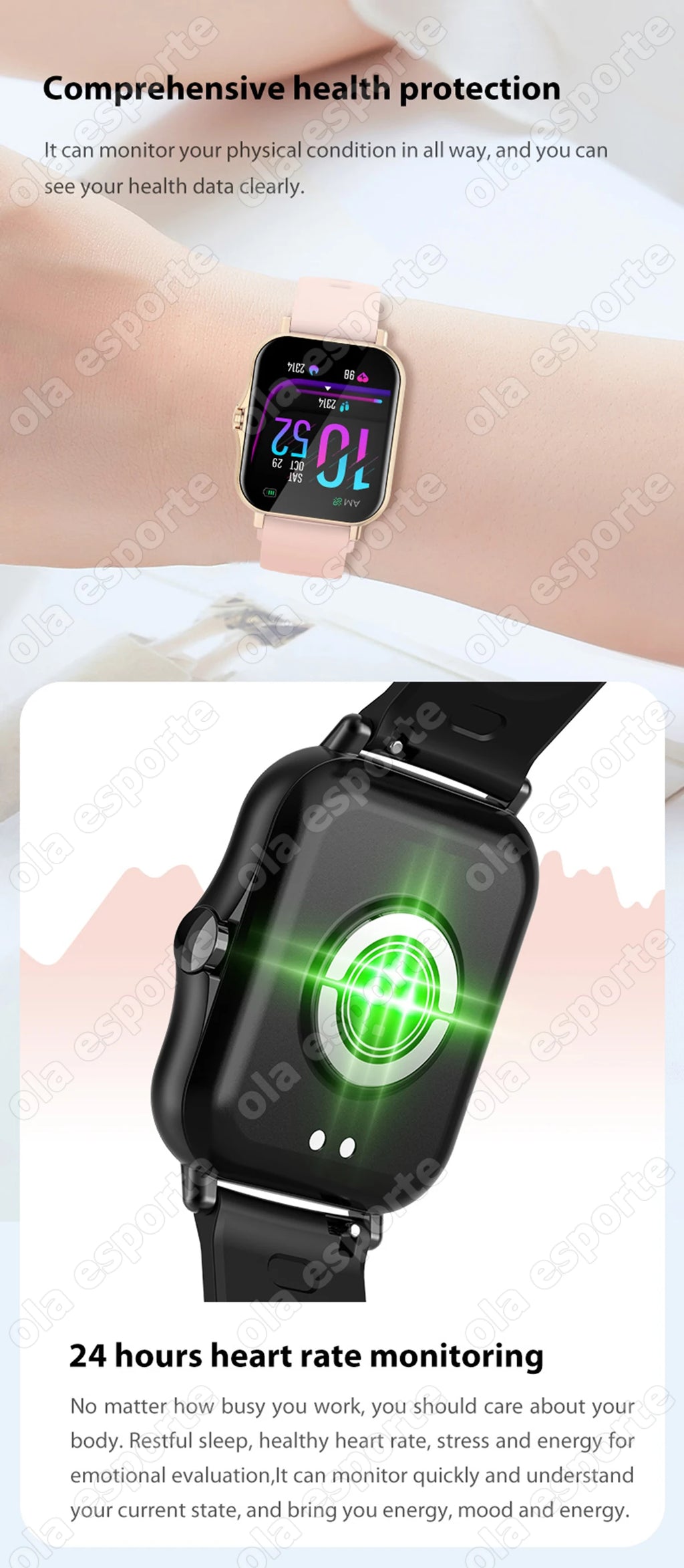 VIBESWAYY SmartFit™ HT30 Smartwatch
