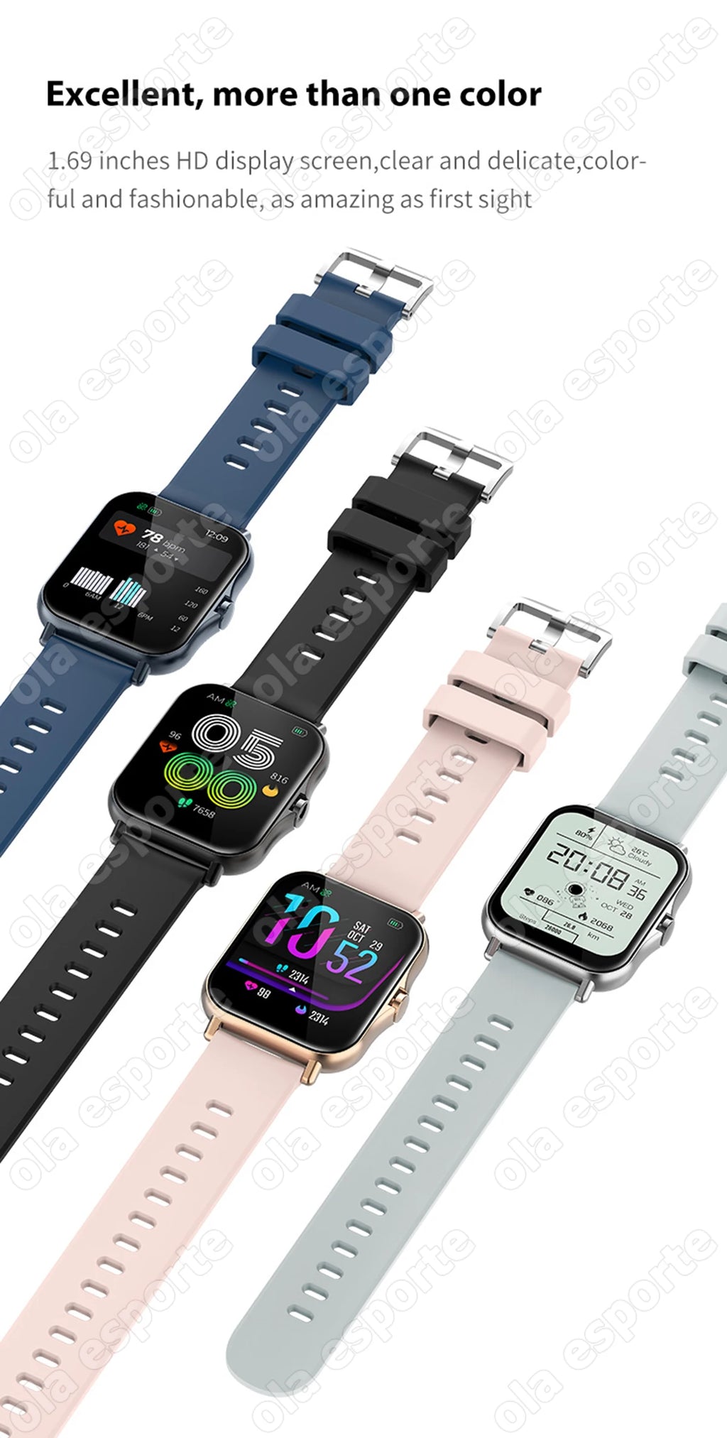 VIBESWAYY SmartFit™ HT30 Smartwatch
