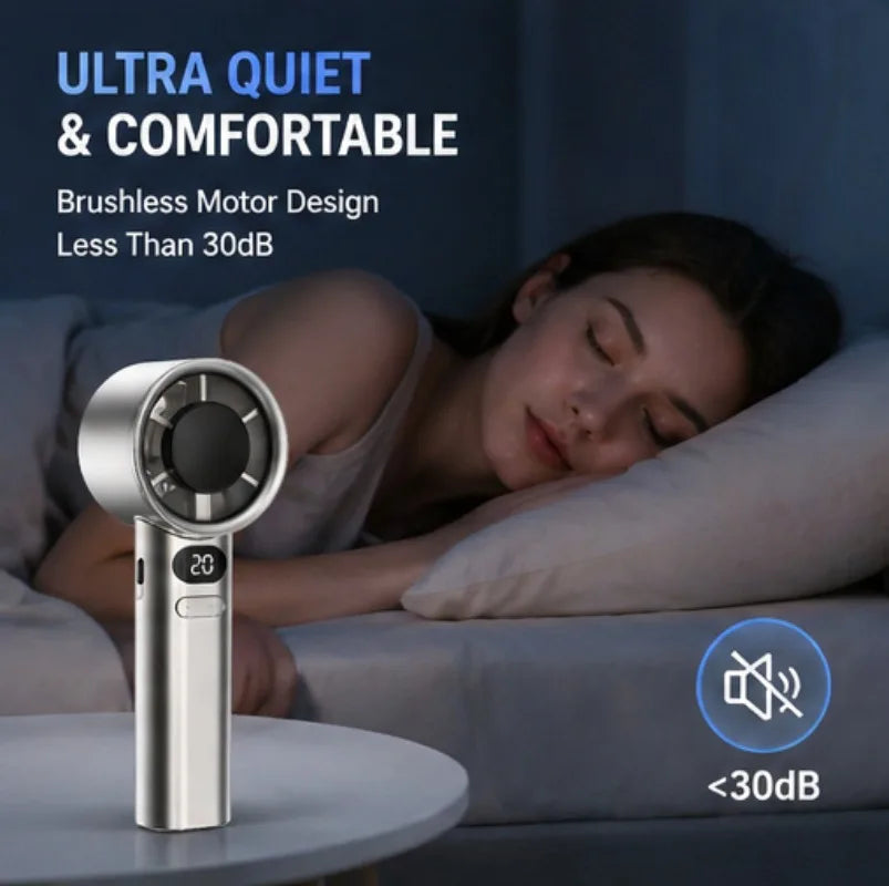 VIBESWAYY TurboBreeze™ Handheld Fan