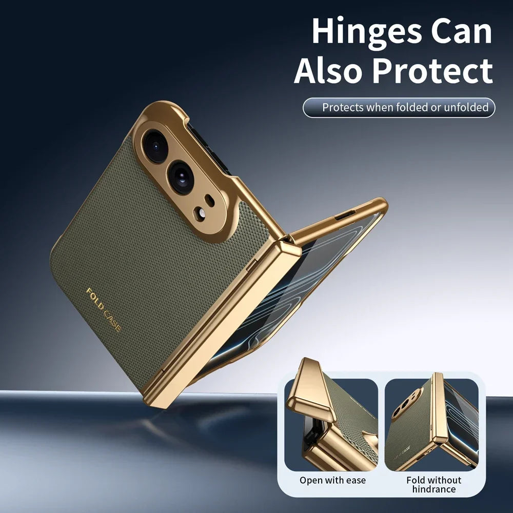 VIBESWAYY LuxeGuard™ PU Leather iPhone Case