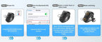 Bluetooth Remote Scrolling Ring for TikTok, Kindle & iOS