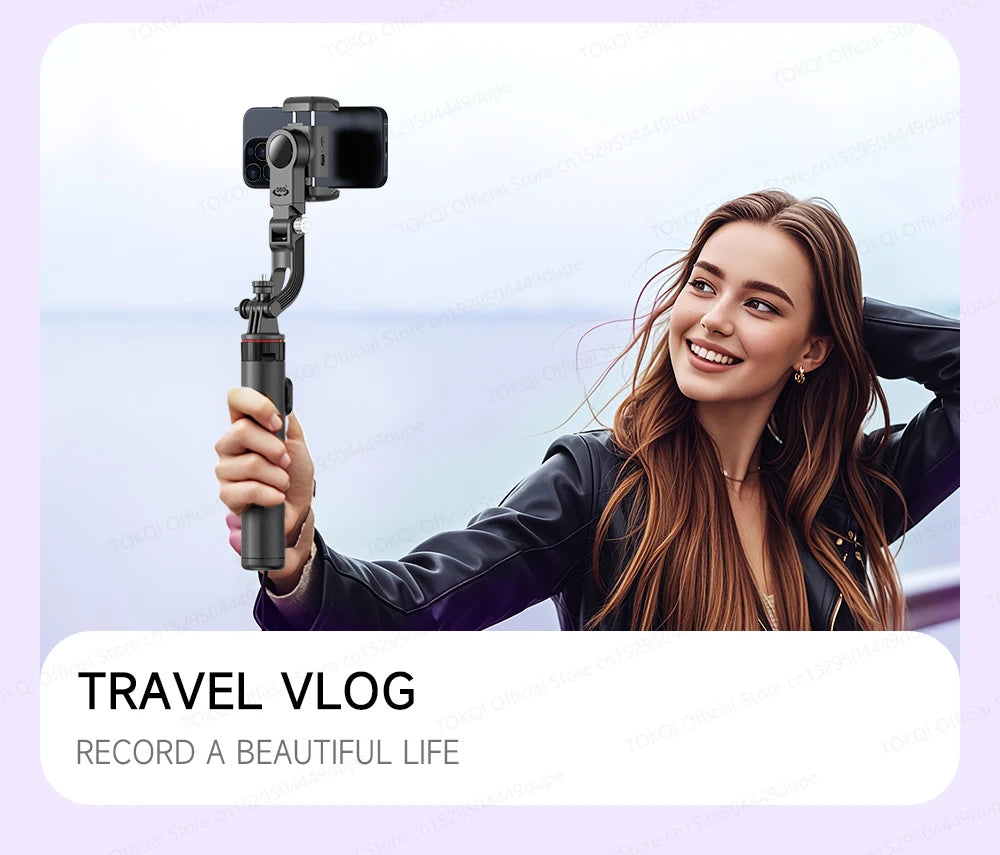 AITrack 360 Handheld Smartphone Gimbal Stabilizer