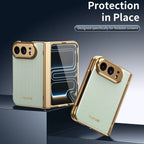 VIBESWAYY LuxeGuard™ PU Leather iPhone Case