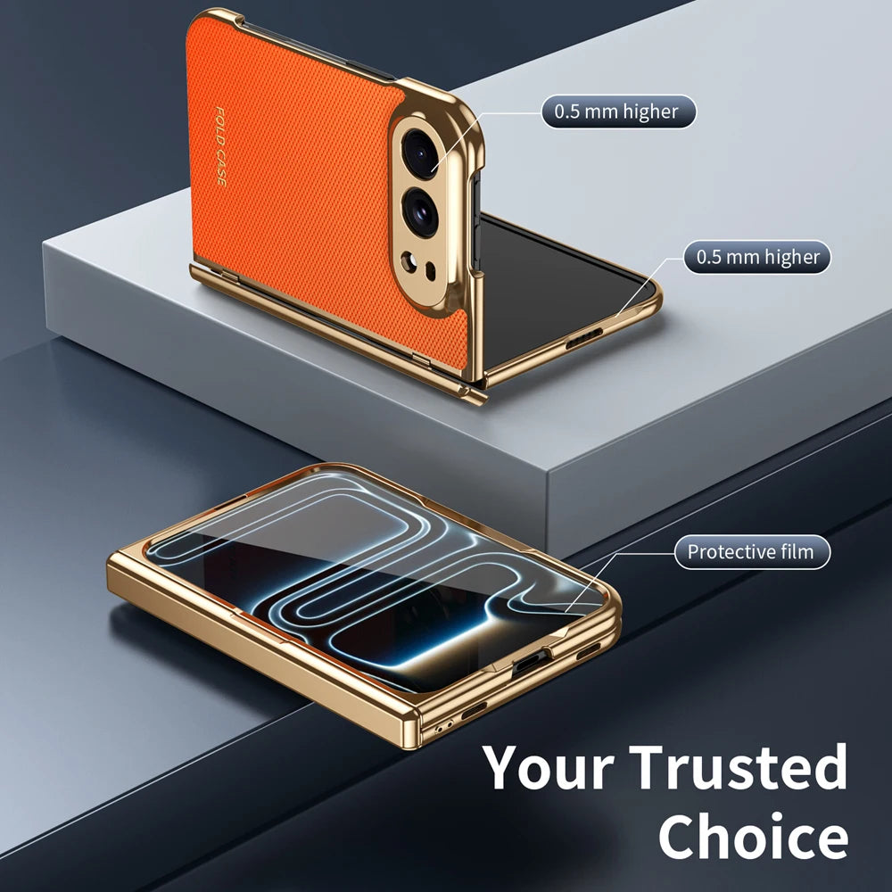 VIBESWAYY LuxeGuard™ PU Leather iPhone Case