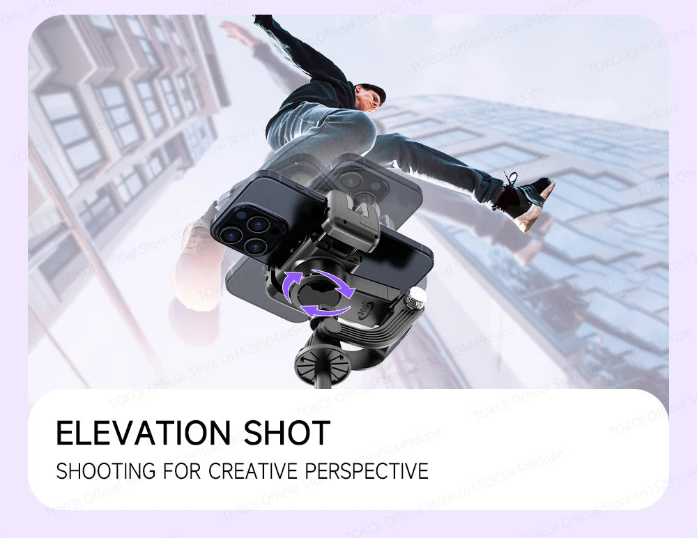 AITrack 360 Handheld Smartphone Gimbal Stabilizer