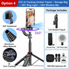 AITrack 360 Handheld Smartphone Gimbal Stabilizer