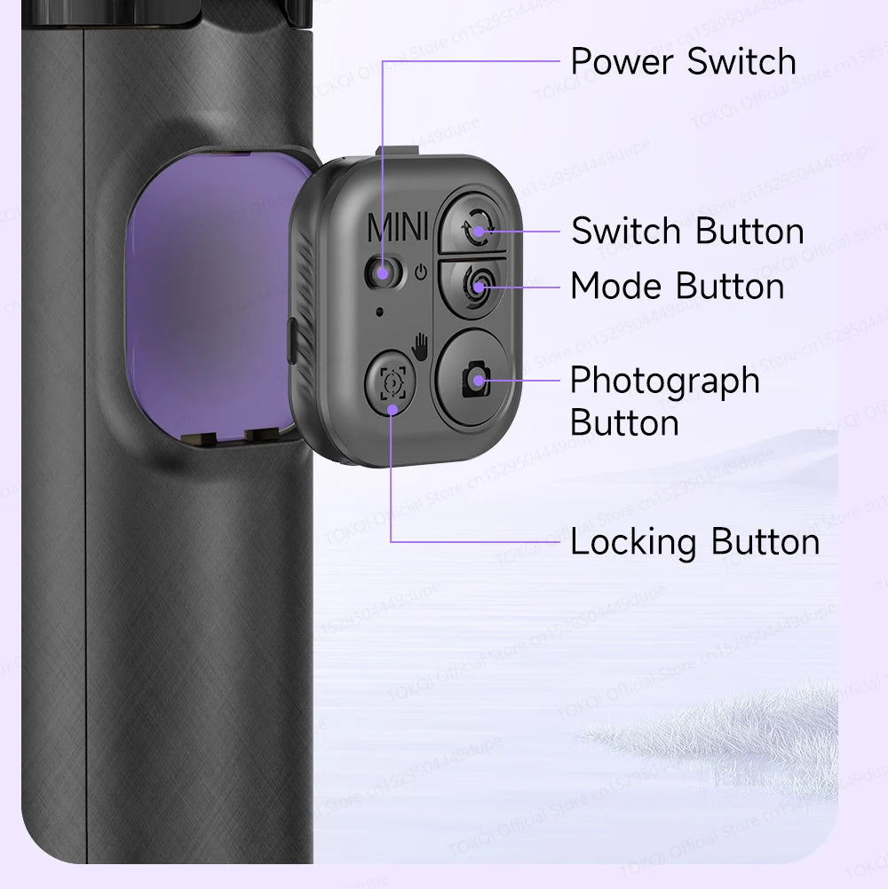 AITrack 360 Handheld Smartphone Gimbal Stabilizer