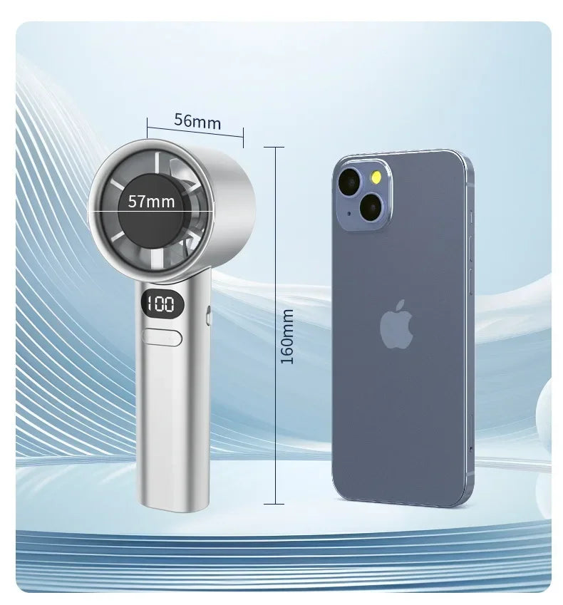 VIBESWAYY TurboBreeze™ Handheld Fan